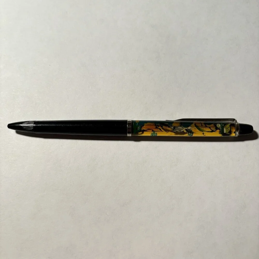Running in the Sun Arizona Floaty Pen Roadrunner Runs in Desert Coyote Watches